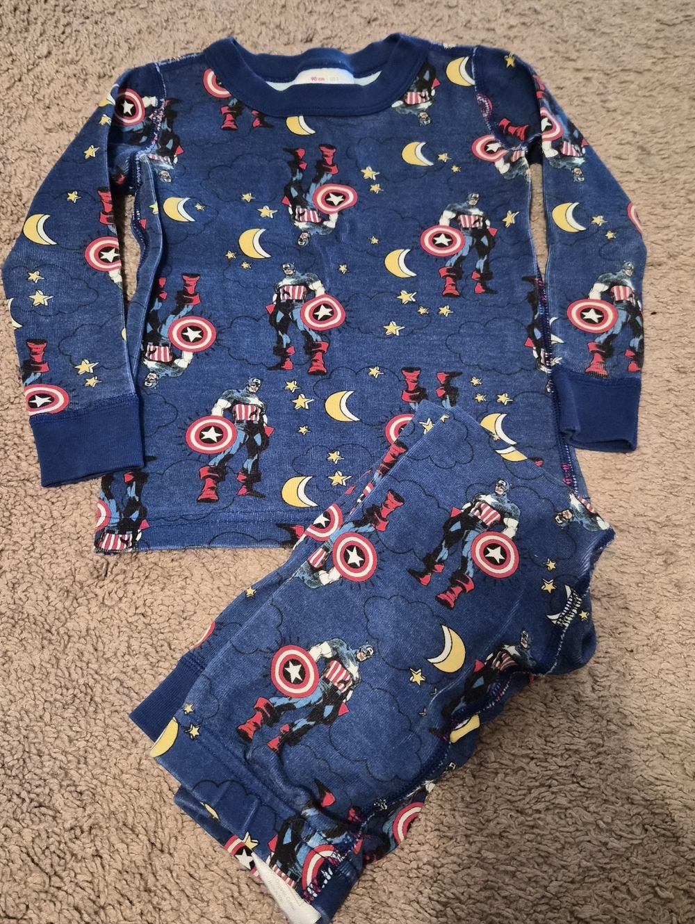 Hanna 3T Captain America Pajamas